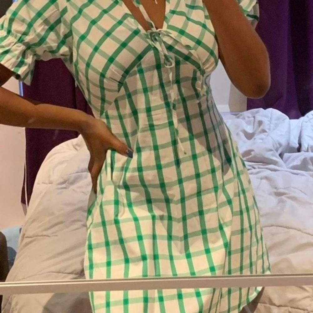 ASOS (Wednesday’s Girl) mini tea dress